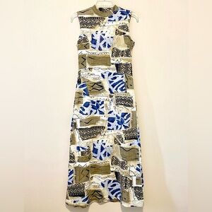 Women’s Multicolor Paisley Fashion Dress - S - Pre-owned